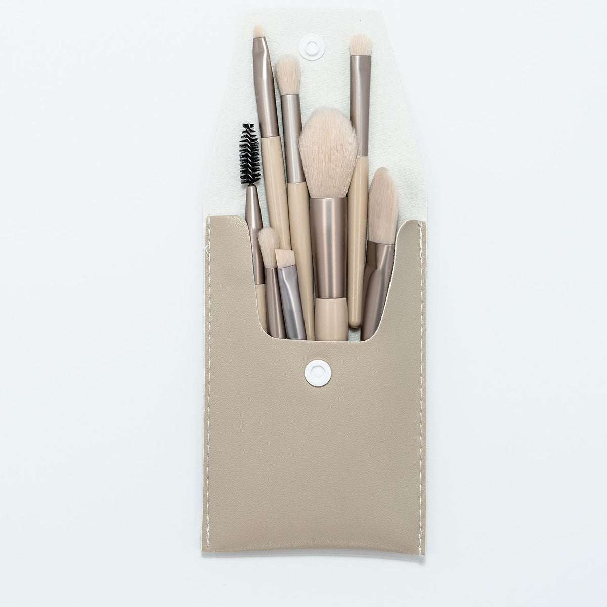 So Eco SO ECO NATURAL TRAVEL BRUSH SET - Pennelli trucco - stone, beige &  gold/indefinito 