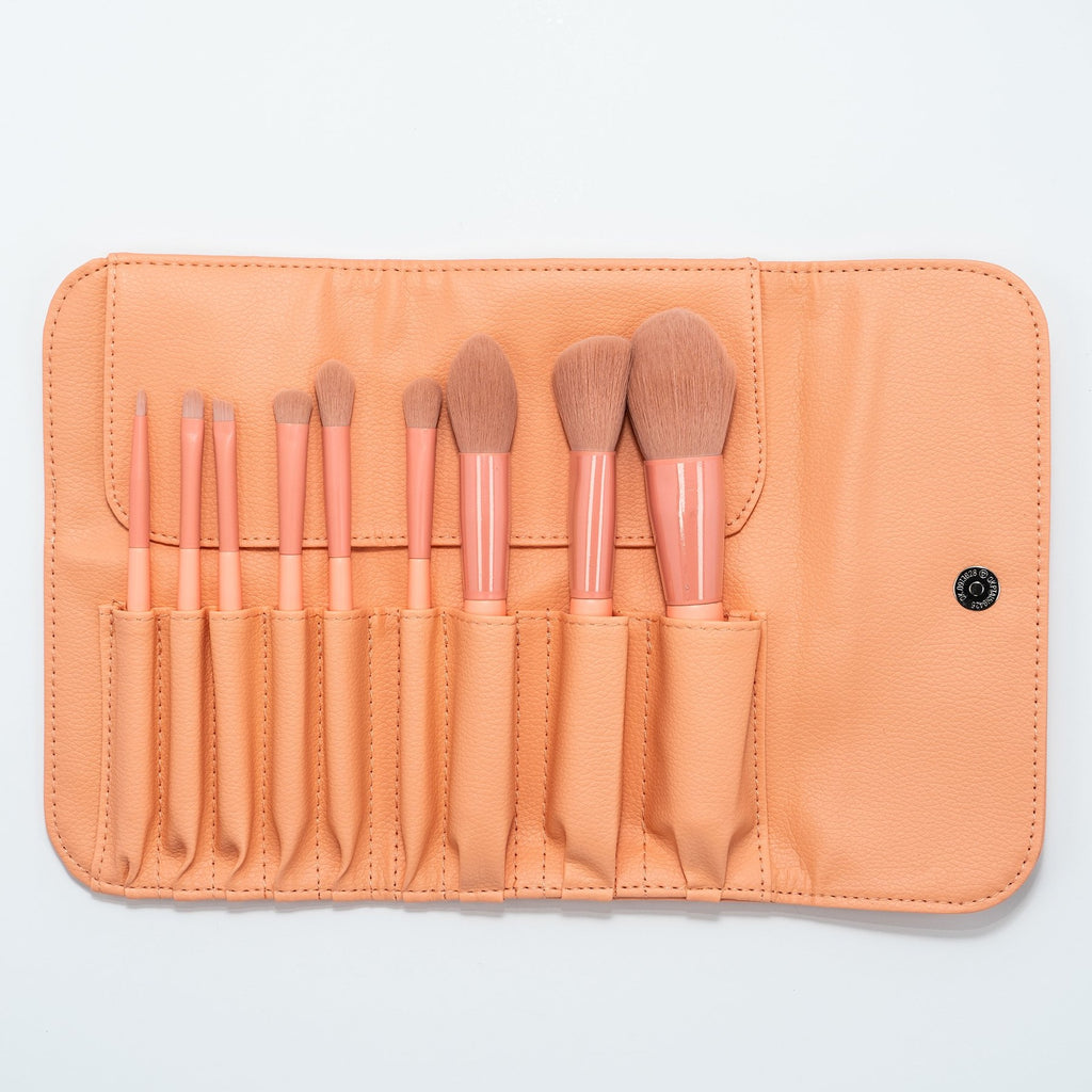 9pcs Peach brush Set - Beauty we sell 
