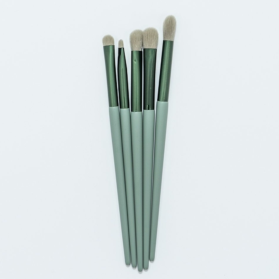 5pc Olive Green brush Set - Beauty we sell 