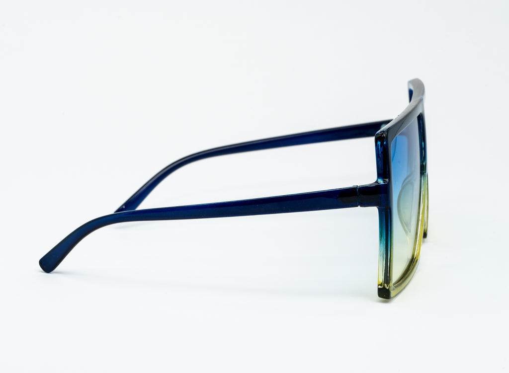 Ombre Blue/Yellow Sunglasses - Beauty we sell 