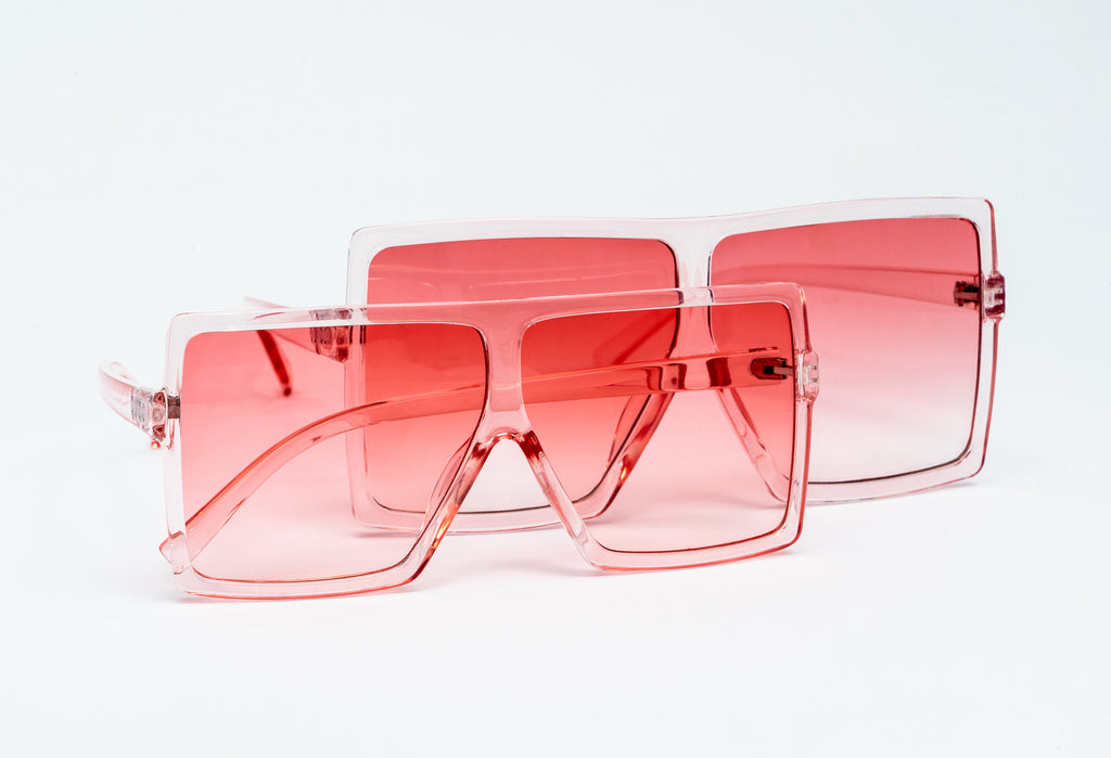 Clear Pink Sunglasses - Beauty we sell 