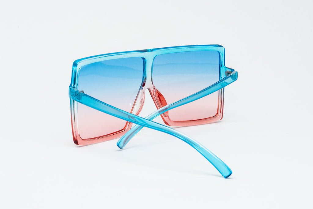 Ombre Blue/Pink Sunglasses - Beauty we sell 