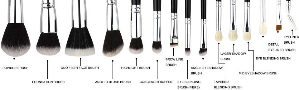 Professional Pro 15pc Brush Set - Beauty we sell 